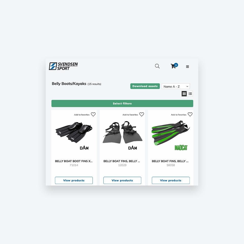 Svendsen Sport har fået ny B2B-webshop med smarte salgsværktøjer - Co3